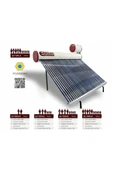 ERASLAN  Güneş Enerjisi 36 Vakum Tüplü Güneş Enerji Sıcak Su Sistemleri - 2