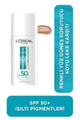 Bright Reveal Spf 50+ Koyu Leke Karşıtı Renkli Fluid Günlük Yüz Güneş Kremi 50ml - Light - 1