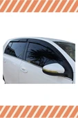 alp aksesuar Volkswagen Golf 6 2010-2013 Modellerine Özel 4'lü Mügen Tip Cam Rüzgarlığı - 2