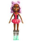 Polly Pocket ve Arkadaşları Serisi Mor Saçlı Patenli HKV80 - 2