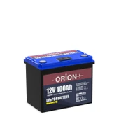 ORION AKÜ LIFEPO4 12100B 12V 100AH BLUETOOTH EKRANLI - 1