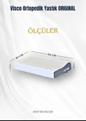 Visco Ortopedik Yastık Original | Boyun Fıtığı Boyun Düzleşmesi  Destekli Lüks Ortopedik Yastık | Taşıma Çantalı - 5