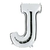 Folyo Balon 76cm Harf Gümüş "J" - 1