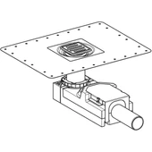 Geberit Yer Süzgeci Sifon Seti (Minimum 65 mm yükseklik) - 2