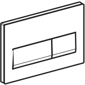 Geberit Alpha50 Kumanda Kapağı Çift Basmalı, Siyah, 115.060.DW.1 - 2