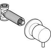 Geberit Ankastre Stop Valf, Mat Siyah 616.004.14.1 - 2