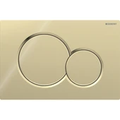 Geberit Sigma01 Kumanda Kapağı, Çift Basmalı, Pirinç, 115.770.DT.5 - 1