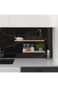 Modern Organizer Düzenleyici Dekoratif 2'li Kitaplık Banyo Mutfak Duvar Rafı - 7