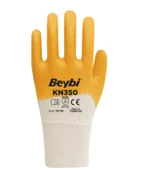 Beybi Kn350 Nitril Eldiven Sarı No: 10 - 288'li Paket - 1