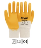 Beybi Kn350 Nitril Eldiven Sarı No: 10 - 288'li Paket - 2