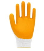 Beybi PN7 Polyester Örme Sarı Nitril Eldiven No:10 - 288 Çift - 2