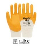 Beybi Kn2&Kn25 Pamuk Astarlı Nitril Eldiven No:9 - 288 Adet - 2