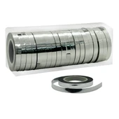 Rafya Metalik 8mm 25mt Gümüş - 1