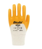 Beybi Kn2&Kn25 Pamuk Astarlı Nitril Eldiven No:9 - 288 Adet - 1