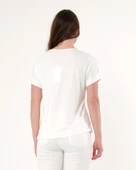 Vedi Minimalist Oversize Kısa Kol T-Shirt - Günlük Şıklık - 4