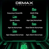 Demax Samsung Galaxy A520 2017 Güçlendirilmiş Batarya EB-BA520ABE - 3