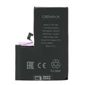 Demax İphone 14 Pro Max Güçlendirilmiş Yüksek Kapasiteli Batarya 4325 mAh thumbnail 1