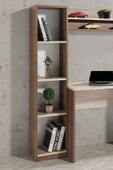 Çalışma Masası Petra Kitaplıklı Raflı Çalışma Masası Bilgisayar Masası - 5