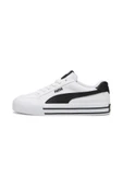 Puma Court Classic Vulc FS 396353 02 Unisex Sneaker Ayakkabı Beyaz Siyah 36-40 - 3