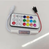 El kumandası SP104E RGB uzaktan kumanda LED ışık Remote controller kontrol 5metre DC 5-24V - 1