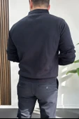 Erkek Düğmeli Polo Yaka Kazak Lacivert Edw231 - 4