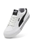 Puma Court Classic Vulc FS 396353 02 Unisex Sneaker Ayakkabı Beyaz Siyah 36-40 - 1