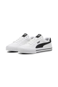 Puma Court Classic Vulc FS 396353 02 Unisex Sneaker Ayakkabı Beyaz Siyah 36-40 - 2