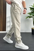 Erkek Baggy Kalıp Pantolon Bej Edw130 - 2