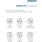 Omron Kompresörlü Buhar Makinesi Nebulizatör Ne-c101-e thumbnail 4