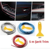Araba Dekorasyon 5 Metre Şerit Trim thumbnail 1