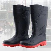 Uzun Çizme İş Güvenlik Çizmesi Numara 36 İnşaat Tarım Bahçe Kimya Petrol Çiftilik Gaz 36 cm thumbnail 4