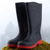 Uzun Çizme İş Güvenlik Çizmesi Numara 36 İnşaat Tarım Bahçe Kimya Petrol Çiftilik Gaz 36 cm thumbnail 8