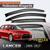 Mitsubishi Lancer 2008-2017 Cam Rüzgarlığı V2 Düz - 1