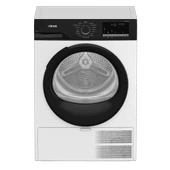 Altus AL KM 954 M 9 kg Isı Pompalı Kurutma Makinesi Beyaz thumbnail 3