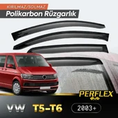 Perflex Polikarbon Kırılmaz Rüzgarlık V2 Mugen VW T5/T6 4'LÜ 2003+ - 1