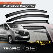 Renault Trafic 2014+ Cam Rüzgarlığı V2 Düz - 1