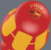 Wera 162 i PH/S VDE Yalıtımlı Yıldız/Düz Tornavida, # 1 x 80 mm - 9