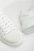Jose Kadın Beyaz Triko Spor Ayakkabı thumbnail 4