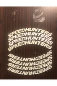 Speed Hunters Motosiklet Ve Otomobil Lastik Yazısı Sticker Arma - 1