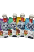 Wanpy Tasty Meat Paste Taze Sıvı Köpek Ödül Maması Köpek Sıvı Ödül Karma Paket 4x90gr - 1