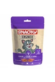 Snacky Crunch Hair Skin Deri Ve Tüy Bakımı Tavuklu Kedi Ödülü 10x60 gr - 1