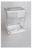 T-Pet Çift Bölmeli Akıllı Yemlik Beyaz - 3