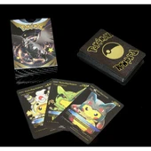Pokemon Oyun Kartı Metalik Siyah Deste - 1
