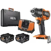 Aeg BSS 18MTF12BL-402C 18V 4.0Ah Çift Akülü Darbeli Somun Sıkma - T4935479664 - 1