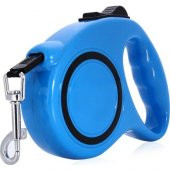 Köpek Gezdirme Tasması İpi 3 Metre Makaralı Otomatik 20KG Kadar Ağırlık Çeker Kilit Sistemli Güvenli thumbnail 2