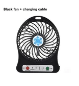 Blic 3 Vitesli Taşınabilir USB-A Çıkışlı Masaüstü Fan SQ2020 - 3