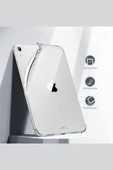 iPad 11. Nesil 2025 A16 Çip Uyumlu Fuchsia Şeffaf Koruyucu Silikon Kapak thumbnail 4