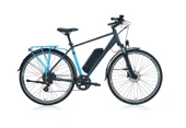 CARRARO E-LINE eLIFE 2.1 ERKEK ŞEHİR BİSİKLETİ 470H HD 28 JANT 7 VİTES MAT ANTRASİT MAVİ SİYAH - 1