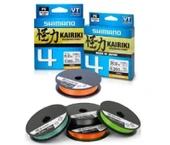 İp Misina Shimano Kairiki 4 Steel Gray (Gri) 0,10 150Mt 4Kat thumbnail 2