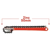 Rıdgıd 31310 15¾''/390mm Hafif Hizmet Tipi Zincirli Boru Anahtarı - 3